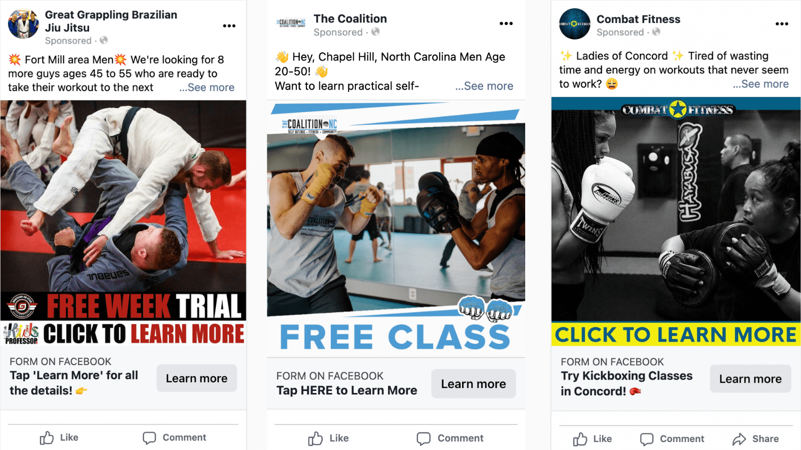 Facebook advertising